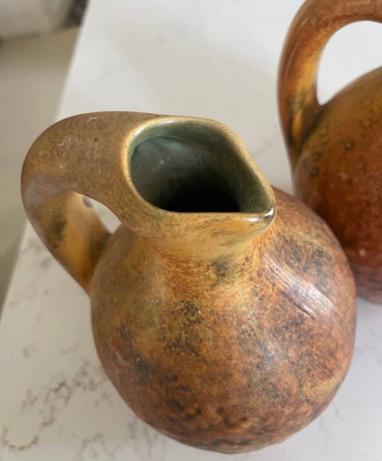 Stoneware jugs from Périgord pottery