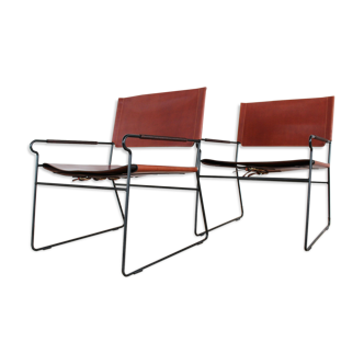 Pair of - vintage loungers by Dennis Marquart