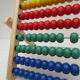 Large coloured wooden abacus for the child's learning