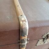 Old antique travel trunk