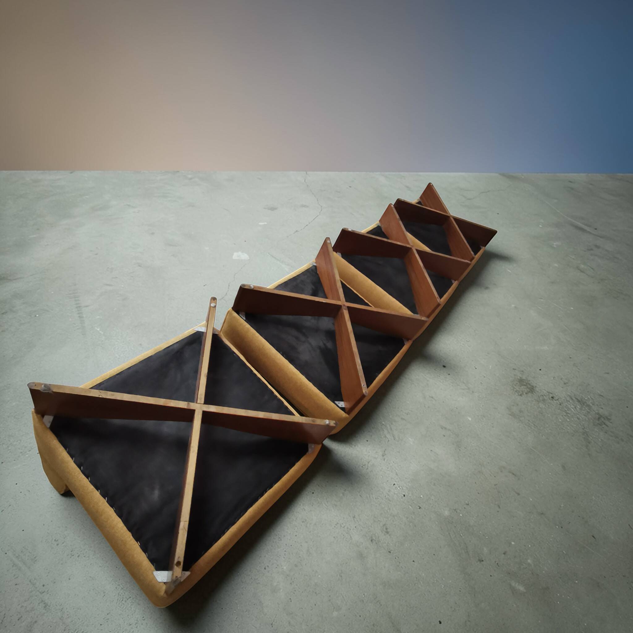 Set of 4 Aquilon chairs by Pierre Guariche.