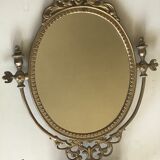 Brass psyche mirror