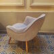 Cocktail couch 50 60 organic egg WOMB years Danish