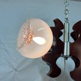Mazzega design chandelier 1970