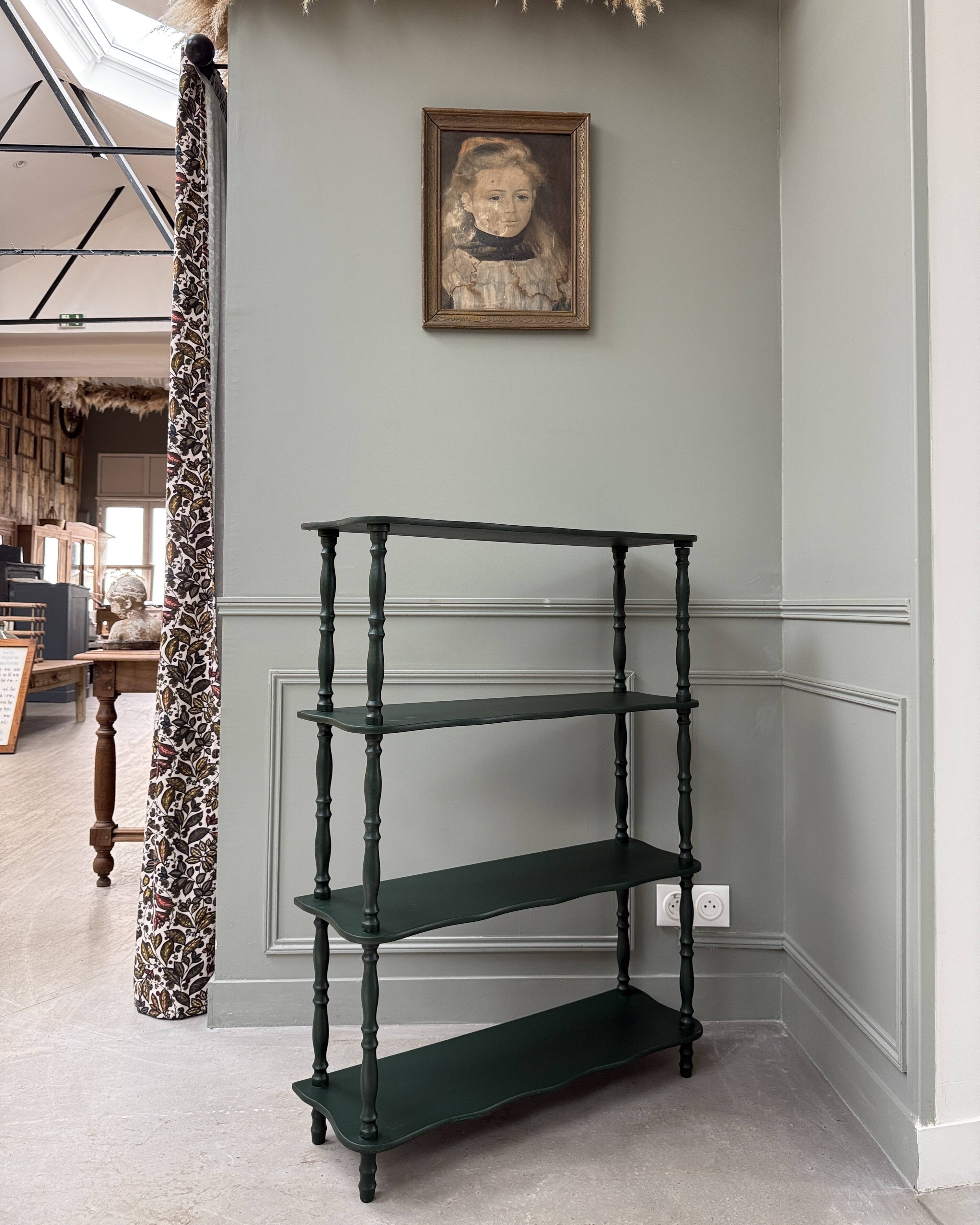 Antique shelf on a stand in the Napoleon III style (renovated)