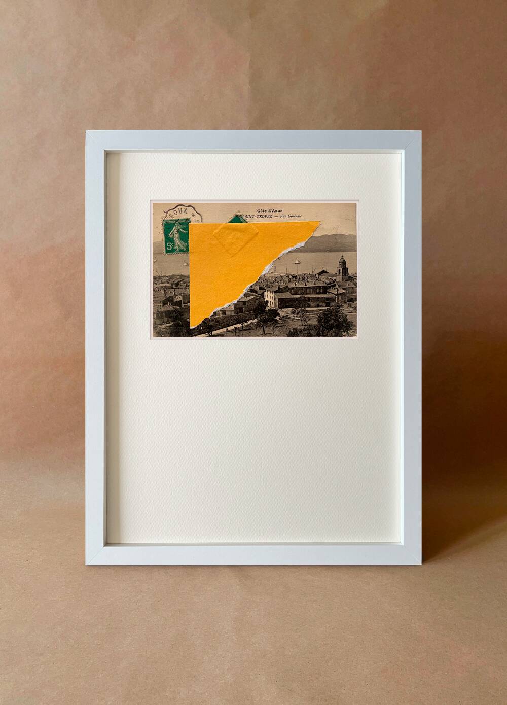 Welcome to St Tropez - Postcard collage