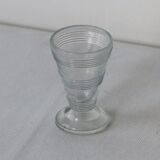 Carafe tronconique et ses 3 verres