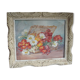 Watercolor signed under glass table 36.5 cm x 31 cm