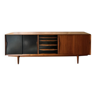 Enfilade scandinave en Teck par Arne Vodder pour Sabast, design 1959