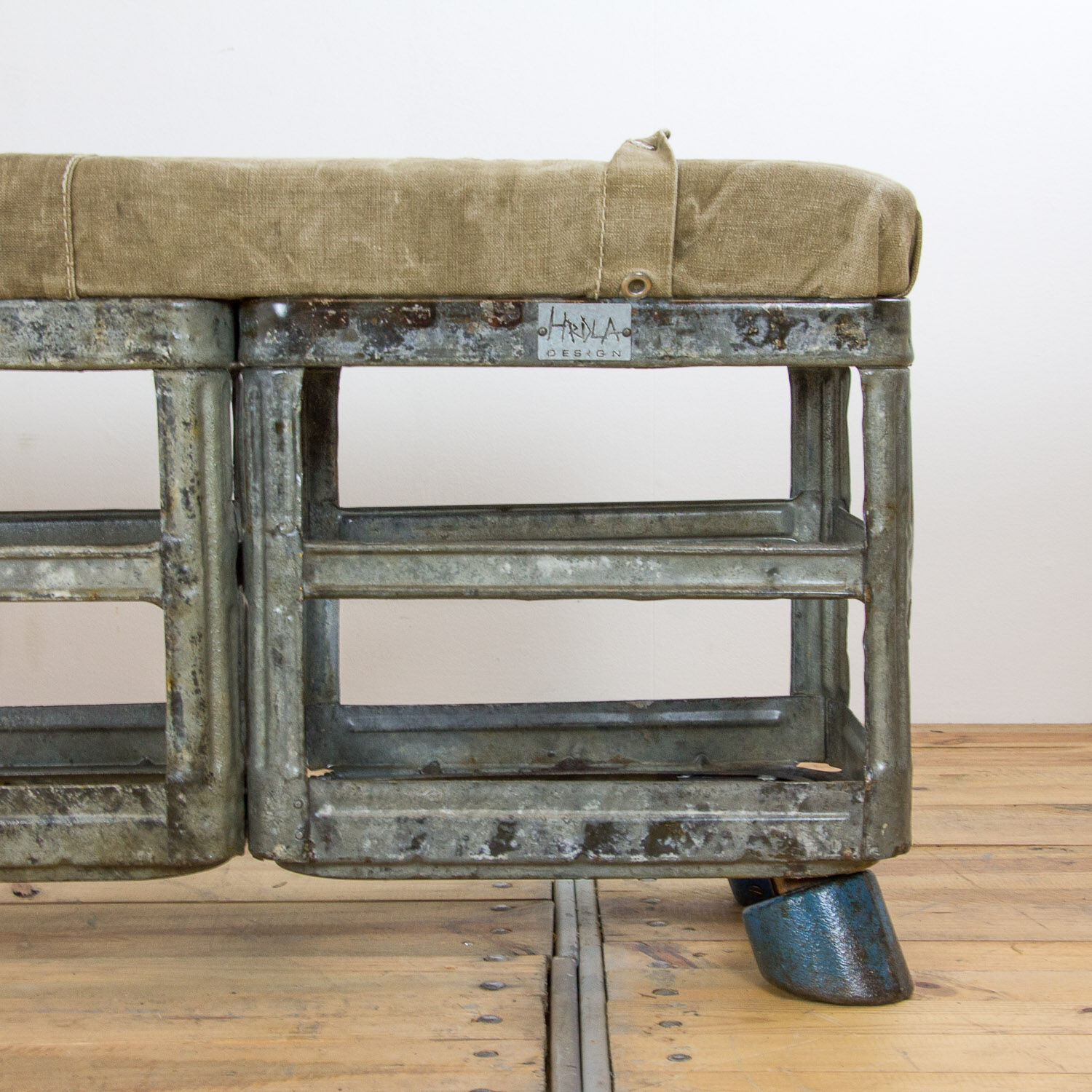 Industrial bench 'army' by Hrdla