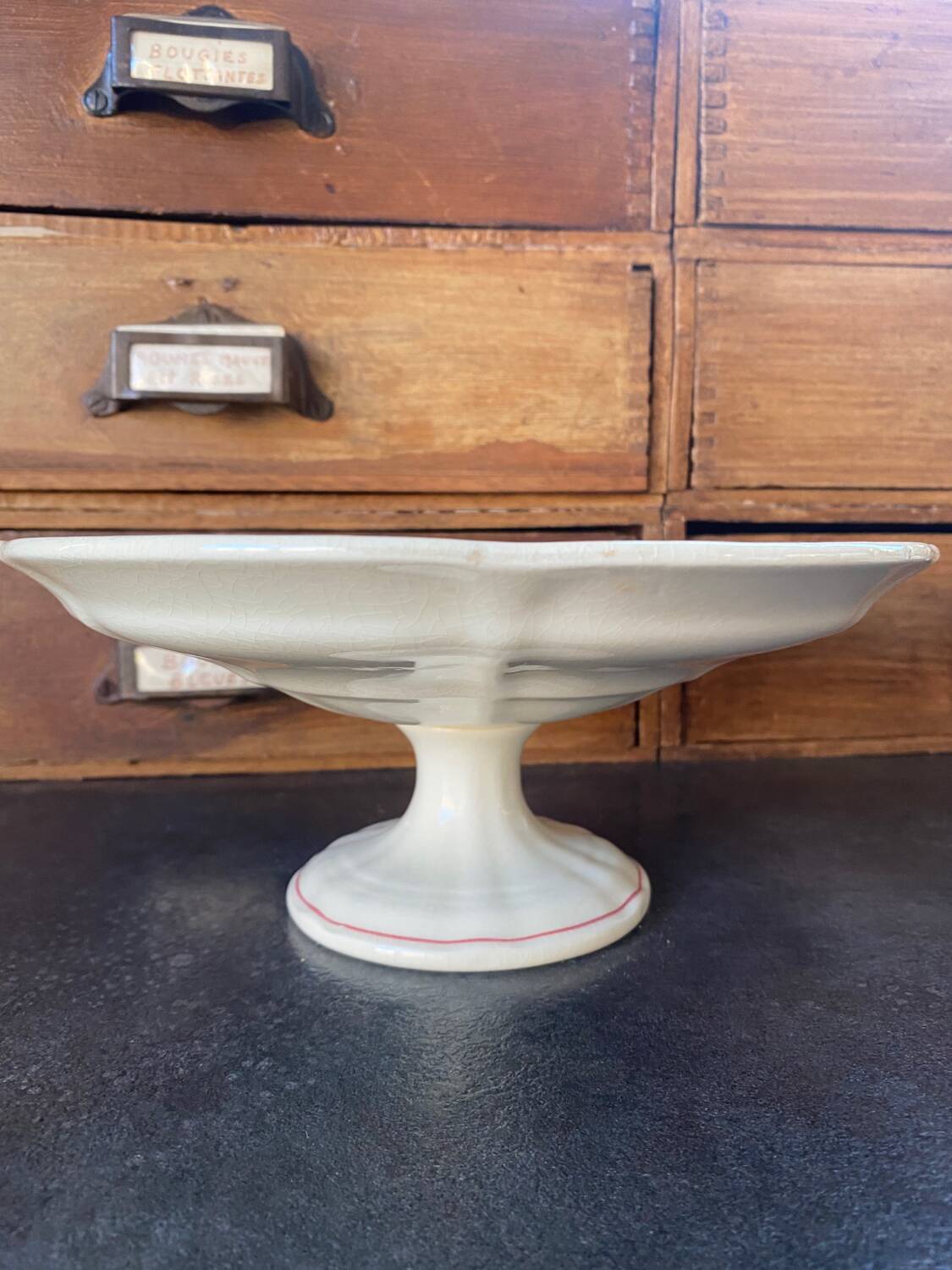 Gien earthenware fruit bowl, Savoie model