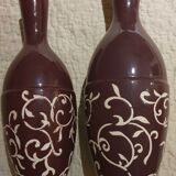 Pair of volute vases