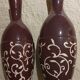 Paire de vases volutes