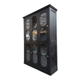 Patinated museum display case