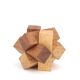 Wooden puzzle paperweight, 1970s