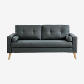 IBRA Fixed Right Sofa 3 places - Anthracite Grey