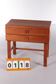 Vintage teak chest of drawers with leather handles by fröseke nybrofabrik, 1970s