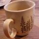 English stoneware mug cup