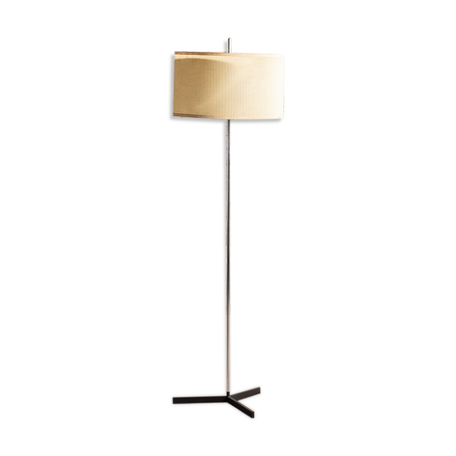 Floor lamp with sliding lampshade, circa 1960