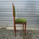 Room chair medaillon green fabrics