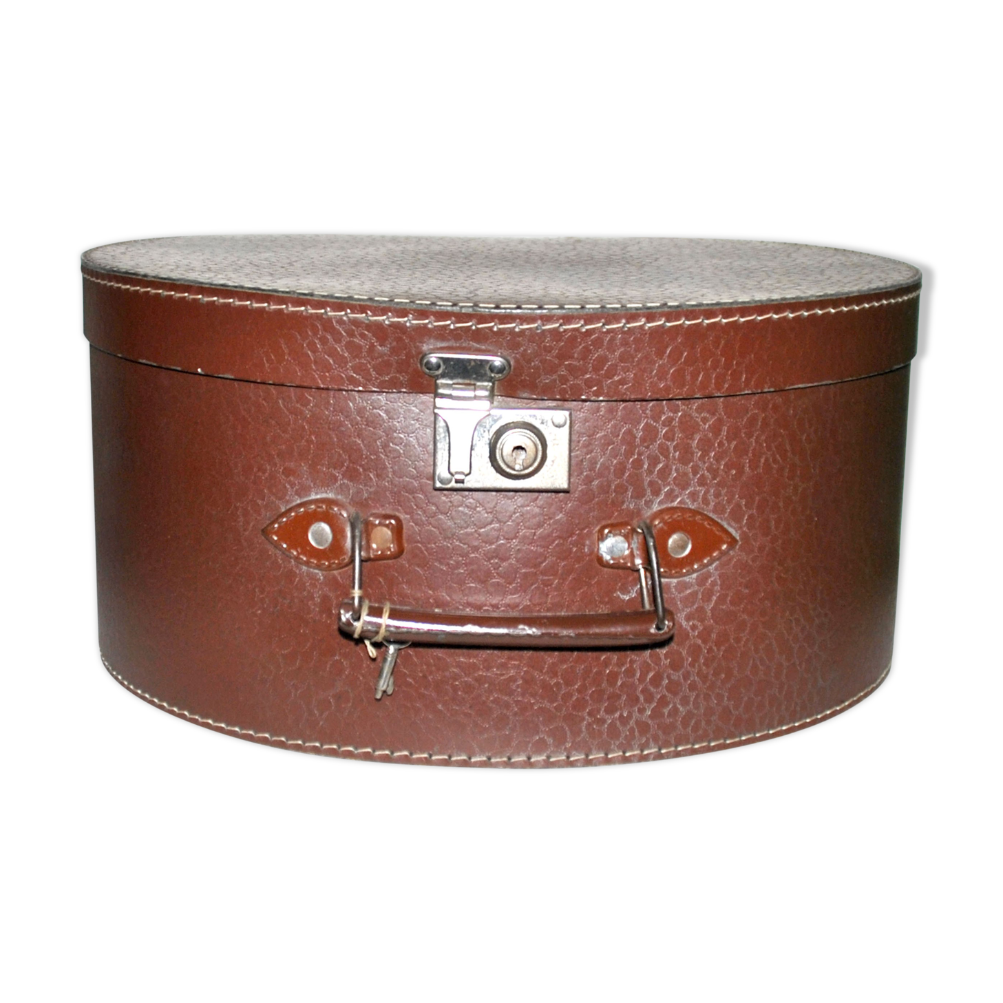 Art deco round hat box 1920, 34 x 16 cm