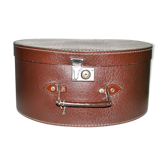 Art deco round hat box 1920, 34 x 16 cm