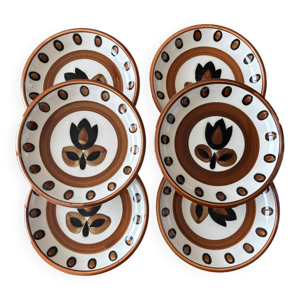 Lot de 6 assiettes creuses - boch