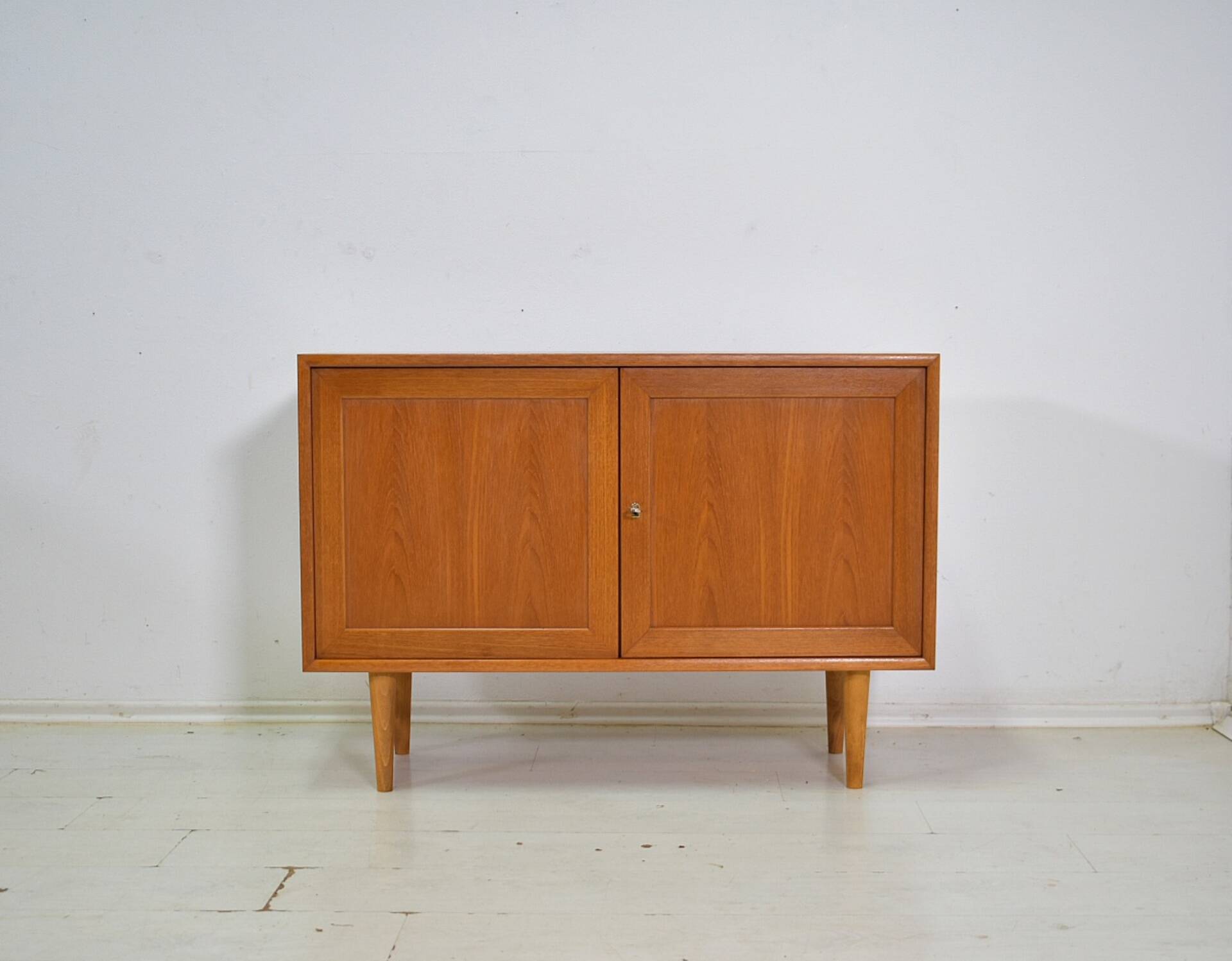 Cabinet by WK Möbel 1960s teak sideboard Scandinavian