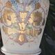 Paire de vases en opaline romantique Napoléon III