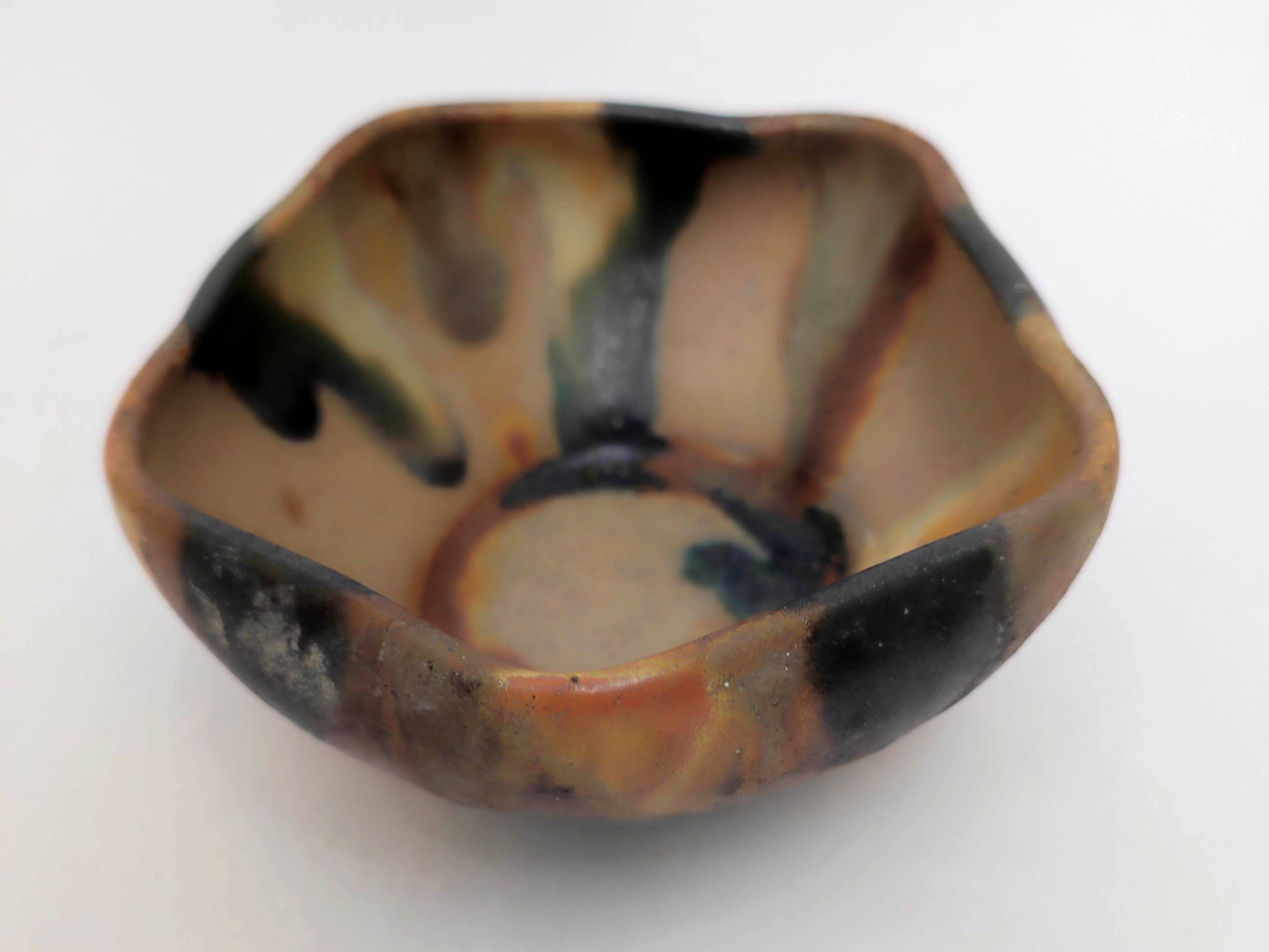 Art Nouveau stoneware cup