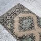 Vintage Turkish hallway rug 95x354 cm