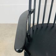 Rocking-chair scandinave style Tapiovaara, années 60