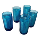 Verres bleu vintage