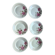 Set of 6 dessert plates Badonviller - model Simone