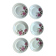 Set of 6 dessert plates Badonviller - model Simone
