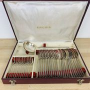 Ercuis cutlery set model Cambodia silver-plated metal