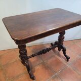 Antique mahogany bistro table