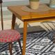 Scandinavian portfolio table model "half-century" by SAM