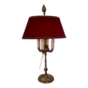 Lampe bouillotte 4 feux style Empire