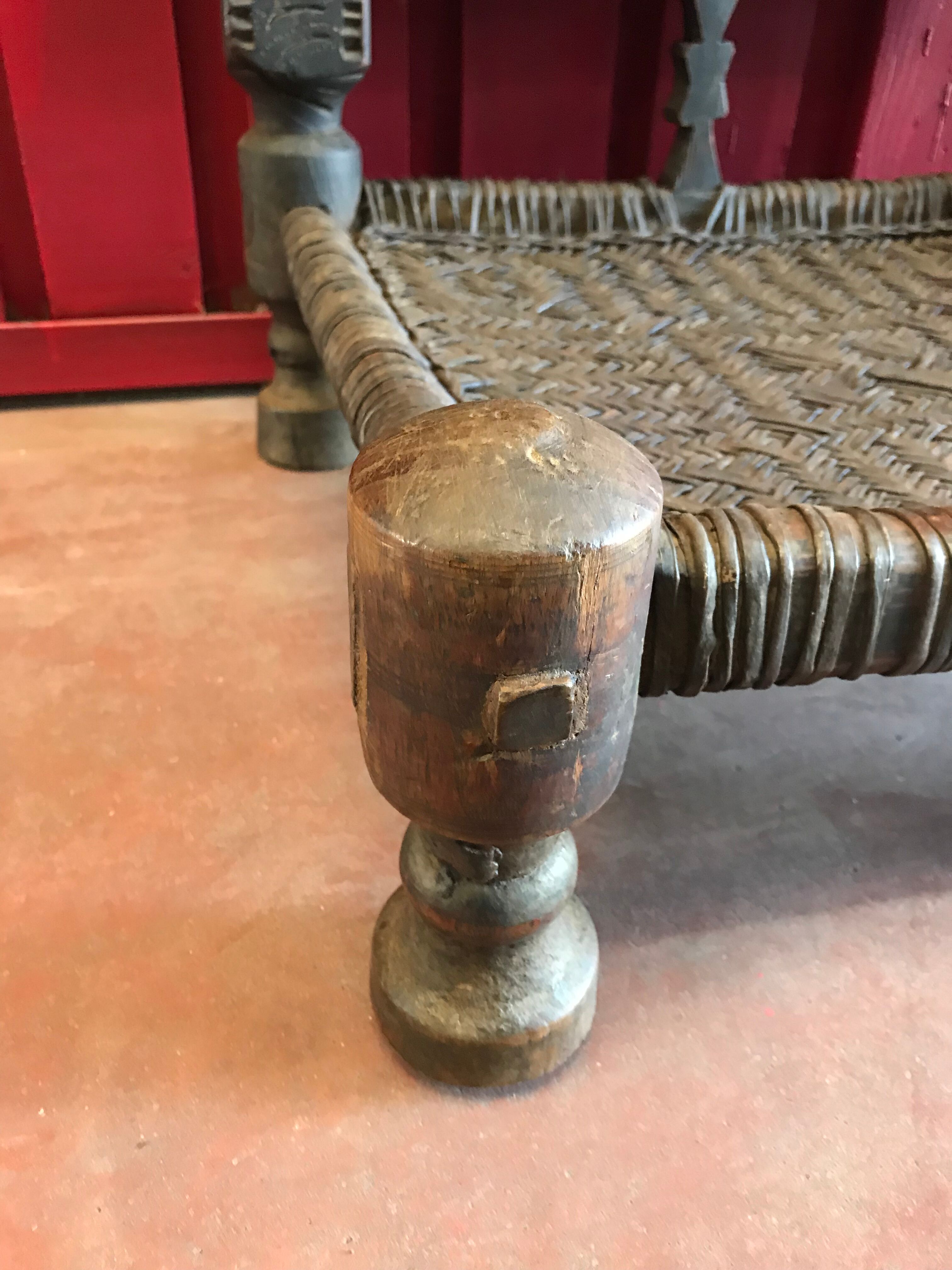 Low chair, walnut wood pakistan