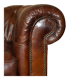 Heritage Biker Chesterfield Leather Sofa for 6 people by Timothy Oulton