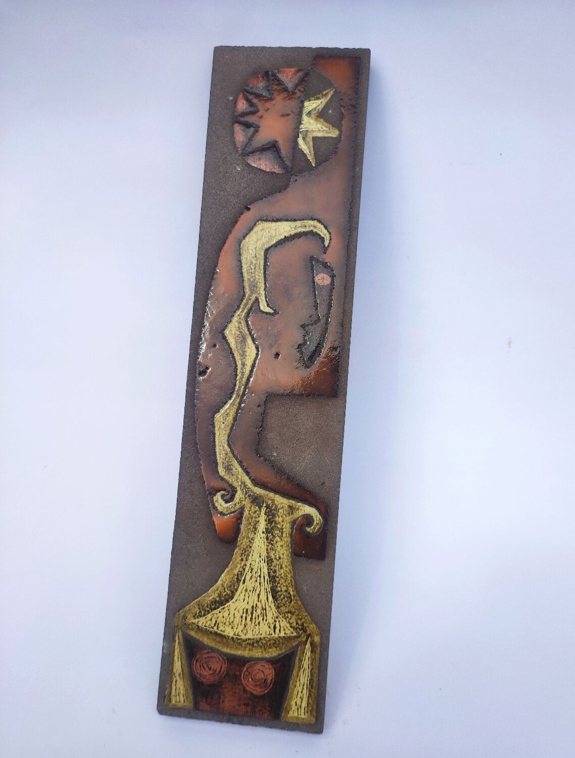 Lava plaque by Jean Jaffeux