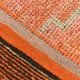 Tapis de couloir vintage orange citrouille 3x10, 91x323 cm