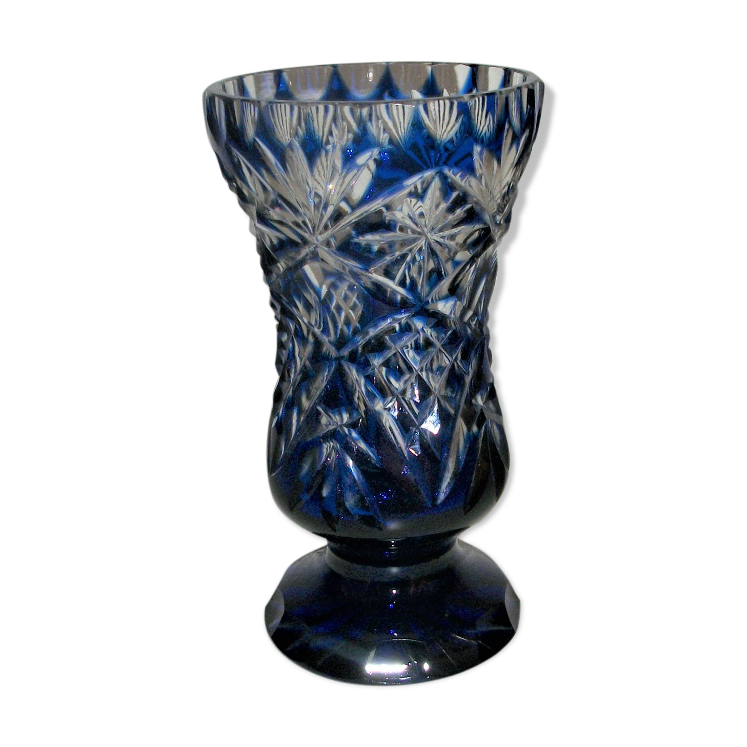 Saint Lambert crystal vase