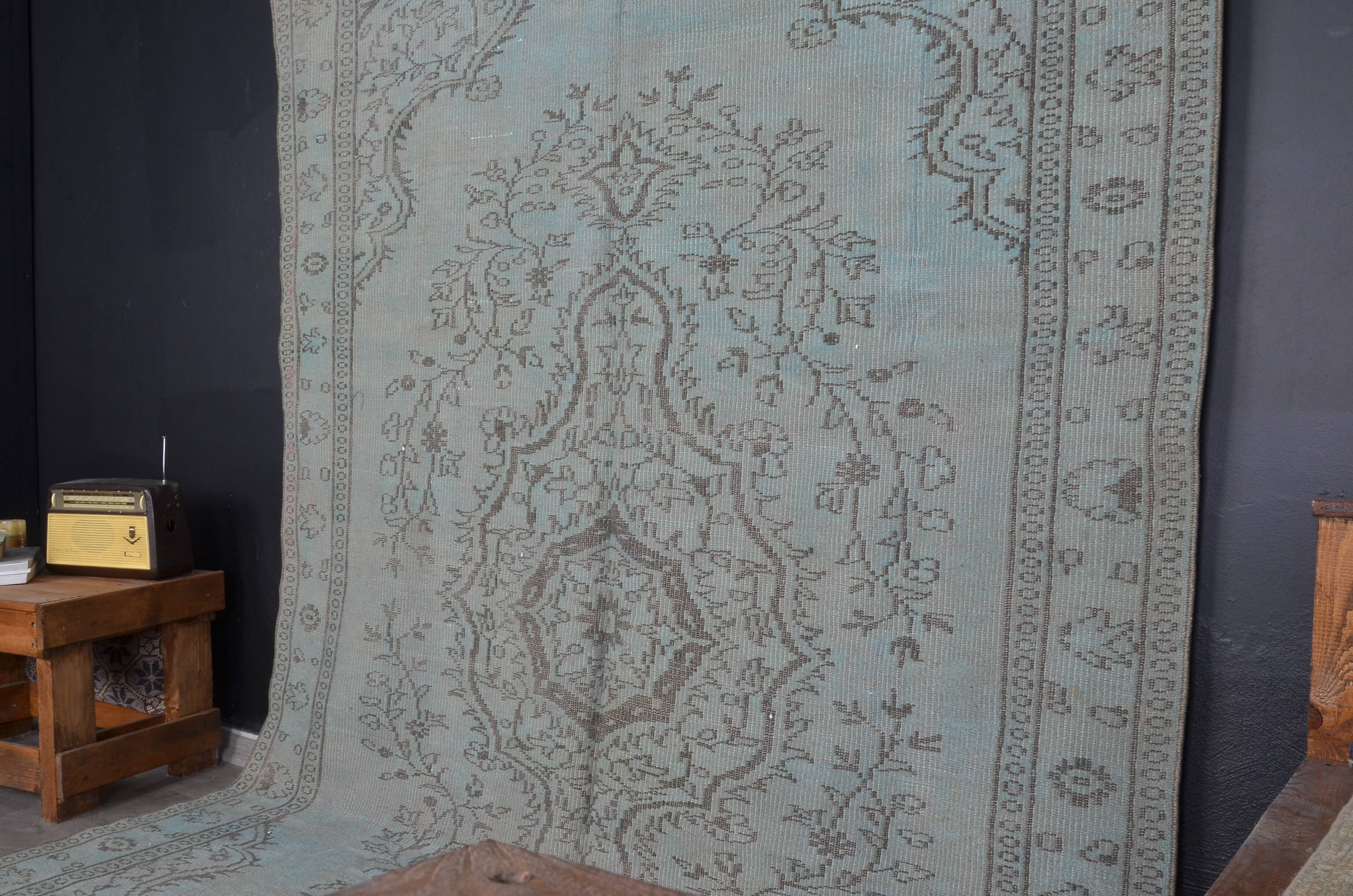 Oushak Vintage Turkish Rug sku 1136