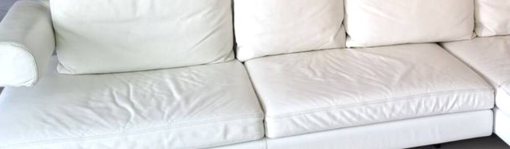 Designer leather corner sofa