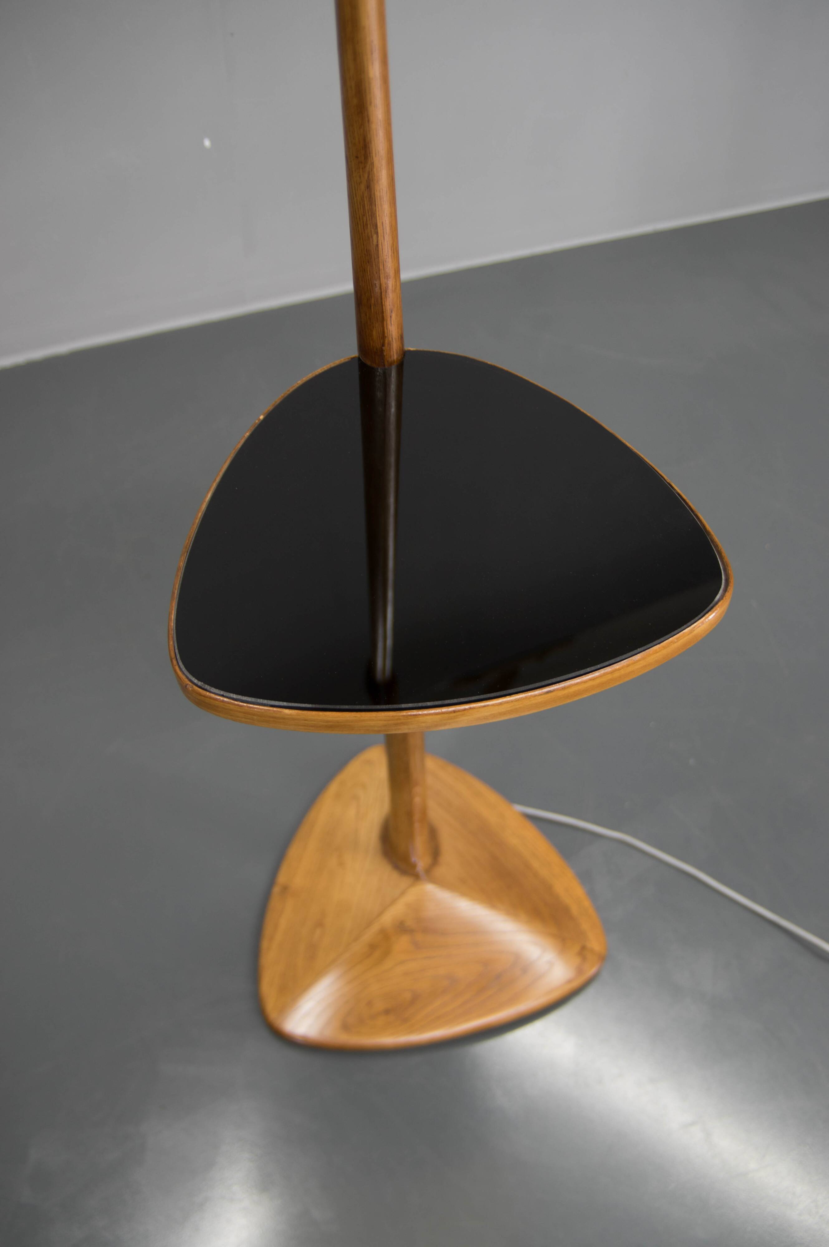 Floor Lamp by Rada for Krasna Jizba, Czechoslovakia, 1940s