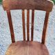 Set of 5 Stella Thonet bistro chairs from the 1950s