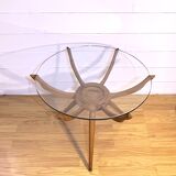 Carlo De Cali, "Ragno" (Spider) coffee table, Italy, 1950s