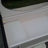70s designer console dressing table